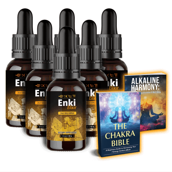 enki elixir 6 bottles with bonus